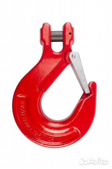 Крюк с вилочным креплением и защелкой г/п 12,5т