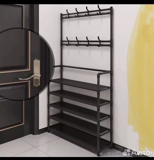 Металлическая обувница в прихожую