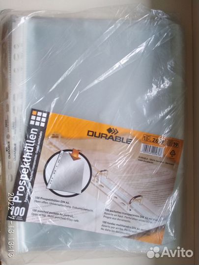 Новые файлы и новые уголки для хранения документов