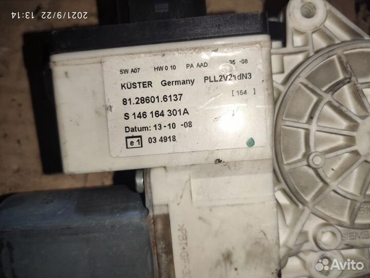 81286016137 Моторчик стеклоподъемника MAN