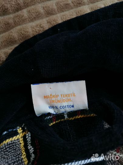 Мужской махровый банный халат