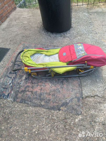 Коляска санки