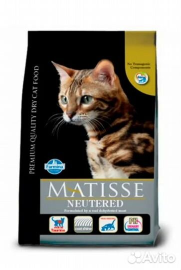 Корм для кошек Матисс 1,5 кг