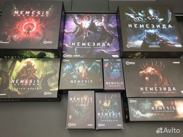 Немезида (рус) Настольная Игра