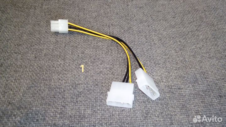 Переходники питания для видеокарты 6-pin