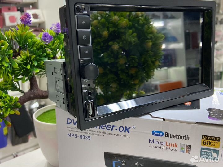 Автомагнитола 1 din с bluetooth