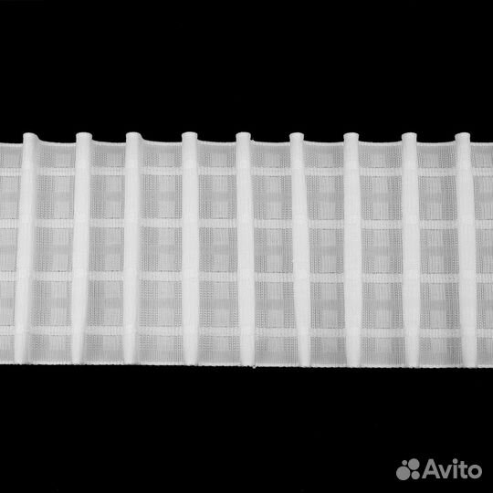 100м Многокарманная шторная лента тесьма тканая