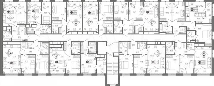 1-к. квартира, 27,6 м², 7/10 эт.