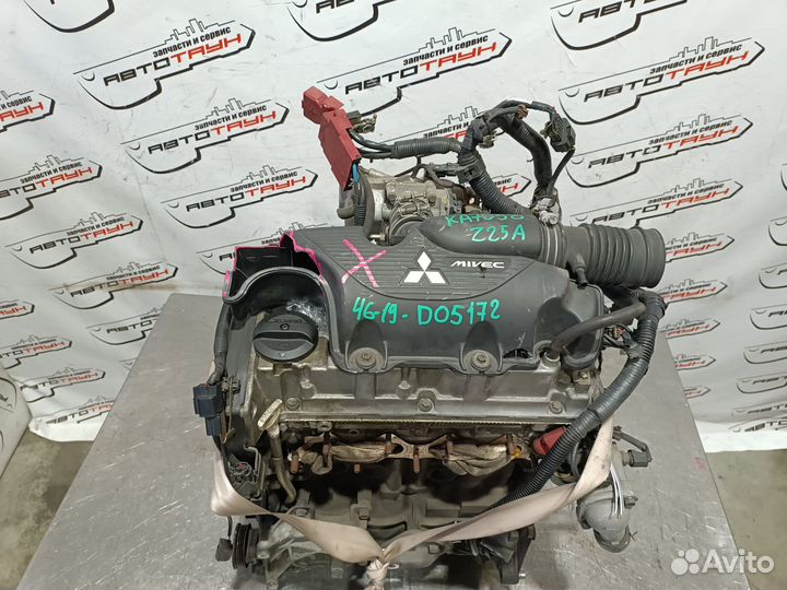 Двигатель mitsubishi 4G19 colt Z25A Z26A 2WD 4WD 1000A070 KA7058-D05172