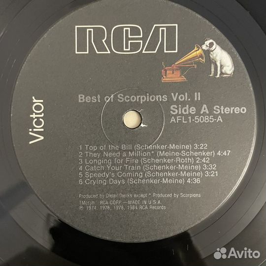 Scorpions - Best of Scorpions vol 2 USA 1984