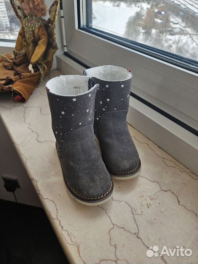 Ботинки зимние детские 24