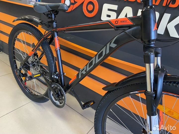 Велосипед горный Rook 27кол, скоростной, диск.тор