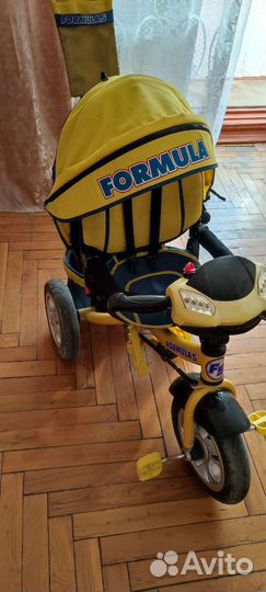 Детский велосипед -коляска с ручкой