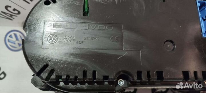 Панель приборов Фольксваген Гольф 6