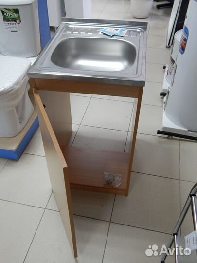Кухонная мойка с тумбой 50х60 см. (новые)