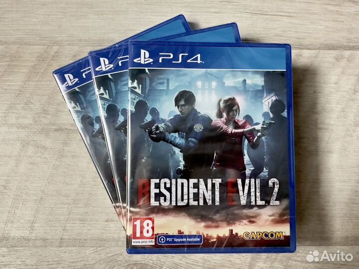 Resident evil 2 remake ps4 диск новый