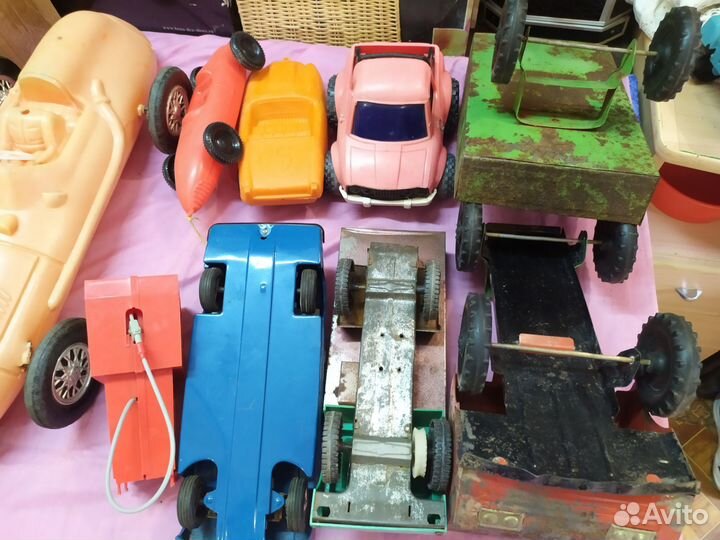 СССР дет машинки металл пластик разные