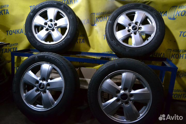 175 65 15 Hankook Kinergy на дисках Mini Cooper