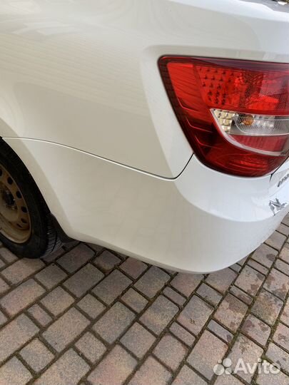 Бампер задний на LADA гранту