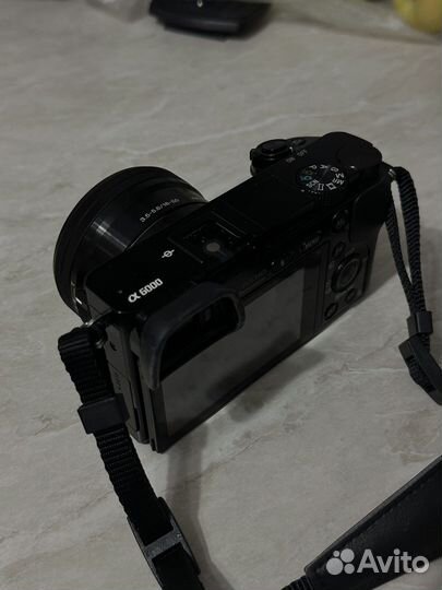 Sony a6000 kit 16-50 black