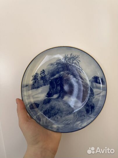 Imperial porcelain тарелка настенная