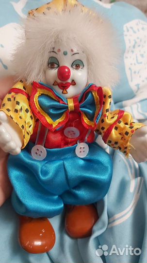 Статуэтка клоун фарфор