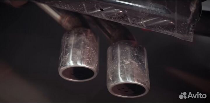 Выхлоп на Suzuki Jimny jb74 в духе G-Wagen AMG