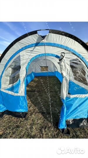 Палатка туристическая 4 местная с тамбуром