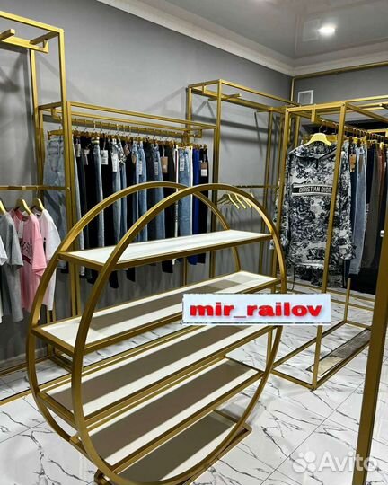 Рейлы для сумок и обуви, вешала