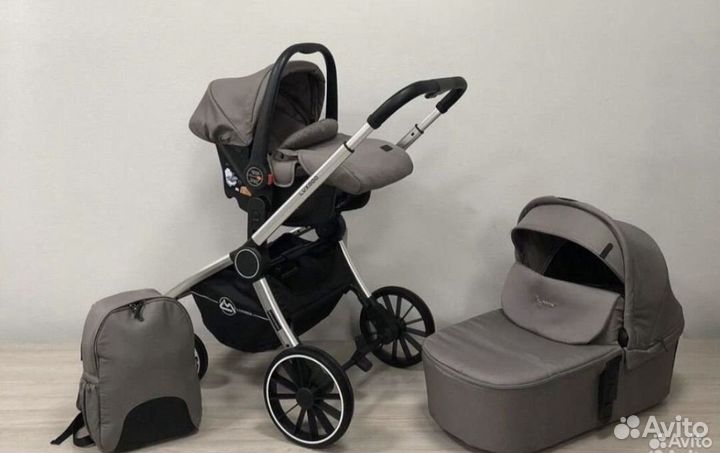 Коляска 3 в 1 модульная LuxMom (новая)