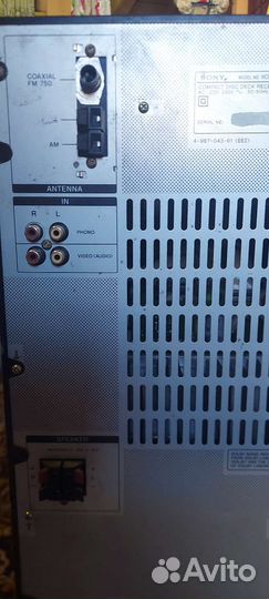 Музыкальный центр sony