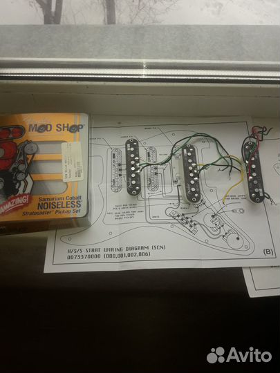 Fender Samarium Cobalt Noiseless Strat Pickups