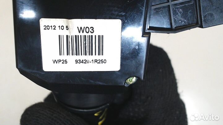 Переключатель дворников Hyundai Accent (Solaris)