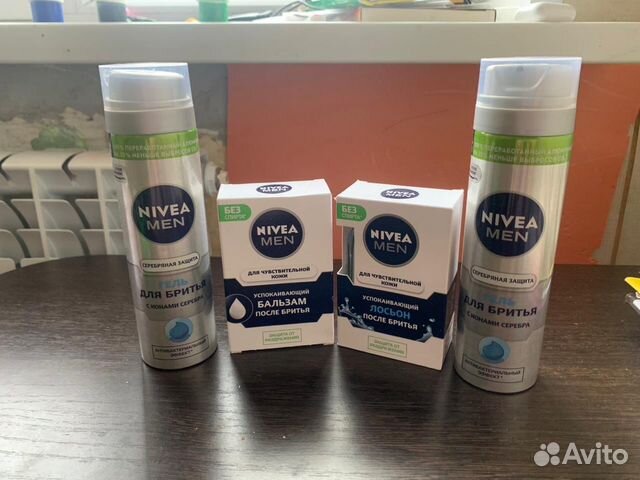 Бальзам и лосьон после бритья nivea