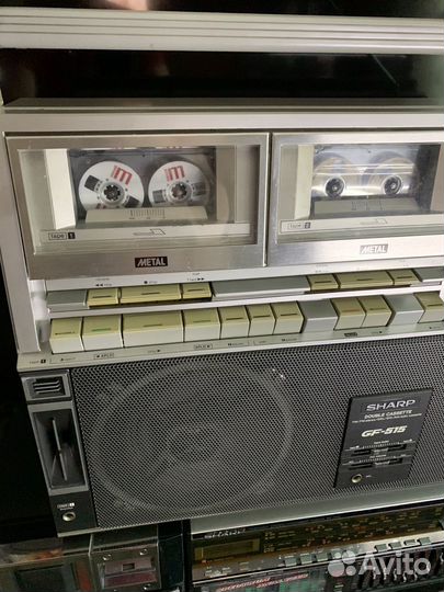Кассетный магнитофон sharp 515