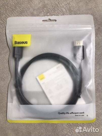 Кабель Baseus hdmi v2.0 4K (cakgq-A01) - 1м