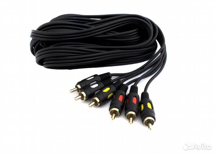 Кабель RCA - RCA / Mini Jack / Тюльпаны / Hoвыe