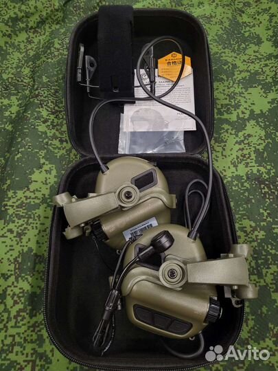 Активные наушники earmor M32X Mark 3 MilPro