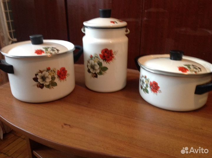 Эмалированная посуда СССР