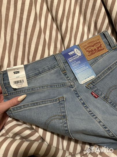 Джинсы levis hight rise boyfriend 25/27