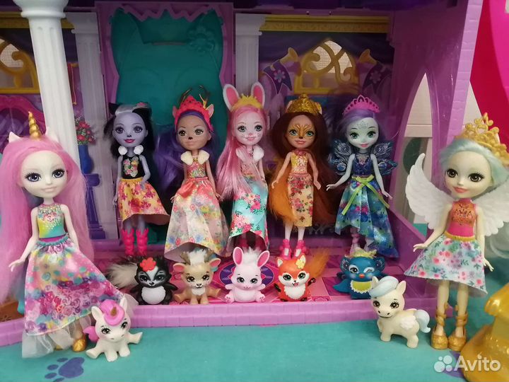 Замок enchantimals, энчантималс