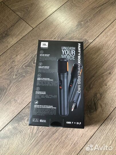 Микрофоны JBL PartyBox wireless mic, оригинал