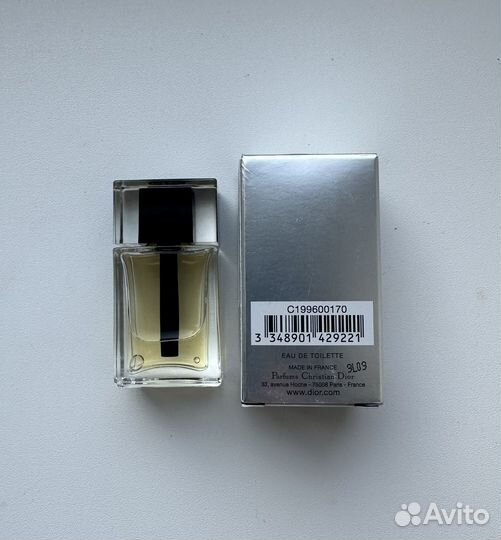 Dior homme eau de toilette 10 мл 2019