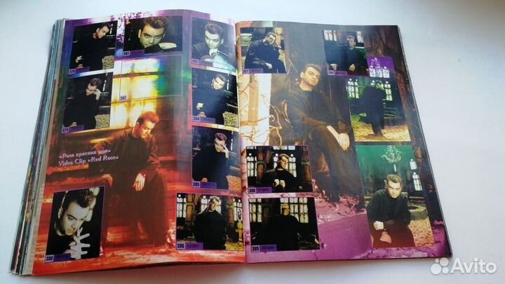 Журнал наклеек Ф. Киркоров и А. Пугачева