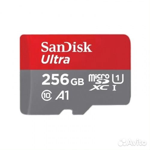 Карта microsdxc SanDisk Ultra на 256GB