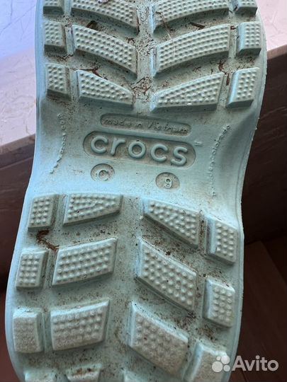 Резиновые сапоги Crocs c9