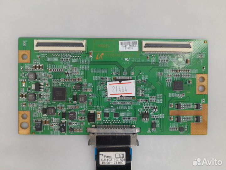 T-Con S100fapc2LV0.3 M16471DB08CI 010818 + шлейф