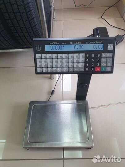 Весы с печатью этикеток