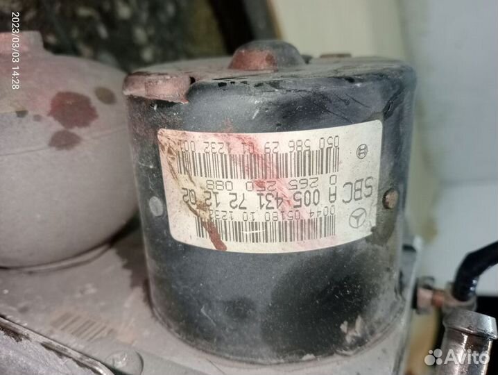 Блок SBC Мерседес Е 211