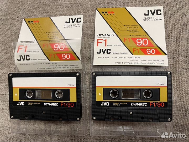 Аудиокассета JVC dynarec